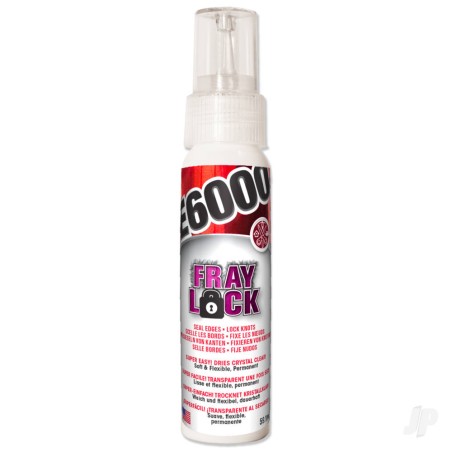 Eclectic E6000 Fray Lock Clear 59.1ml (Bottle)