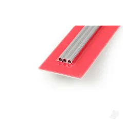 K&S 4mm Aluminium Round Tube, .45mm Wall (1m long)