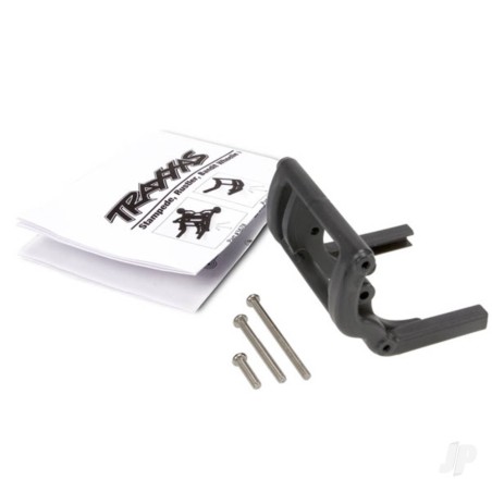Traxxas Wheelie bar mount (1pc) / hardware (black)