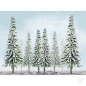 JTT Scenic Snow Pine, 1in to 2in, Z-Scale, (55 per pack)