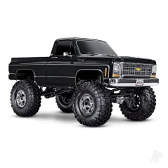 Traxxas TRX-4 1979 Chevrolet K10 Truck 1:10 4WD Electric Trail Crawler, Black (+ TQi 4-ch, XL-5 HV, Titan 550)