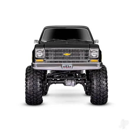 Traxxas TRX-4 1979 Chevrolet K10 Truck 1:10 4WD Electric Trail Crawler, Black (+ TQi 4-ch, XL-5 HV, Titan 550)