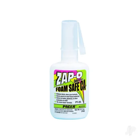 Zap PT25 Zap-O Foam Safe CA .7oz (Box of 6)