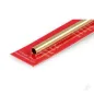 K&S 1/4in Brass Round Tube .014in Wall (12in long)