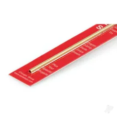 K&S 1/8in Brass Round Tube .014in Wall (12in long)