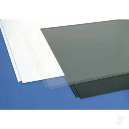 JP 9x12in White Plastic Card 10Thou. (.25mm) (20 pcs)