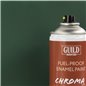 Guild Lane Chroma Enamel Fuelproof Paint Matt Dark Green (400ml Aerosol)