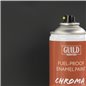 Guild Lane Chroma Enamel Fuelproof Paint Matt Black (400ml Aerosol)