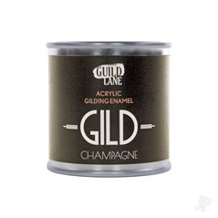 Guild Lane GILD Acrylic Gilding Enamel Paint, Champagne (125ml Tin)