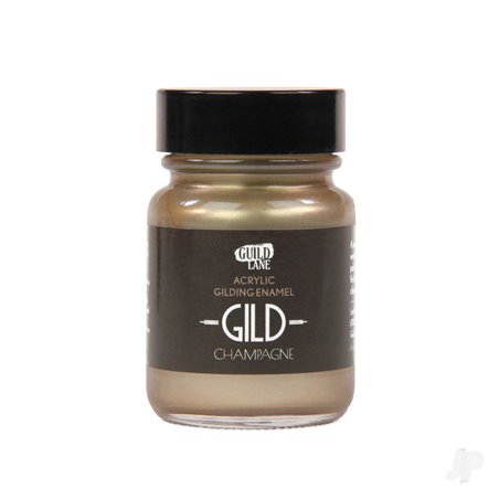 Guild Lane GILD Acrylic Gilding Enamel Paint, Champagne (30ml Jar)