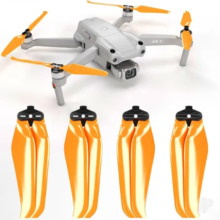 Master Airscrew MR-Air 2S -7.2x3.8 Prop Set x4 Orange