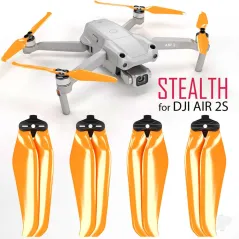 Master Airscrew MR-Air 2S -7.2x3.8 Prop Set x4 Orange