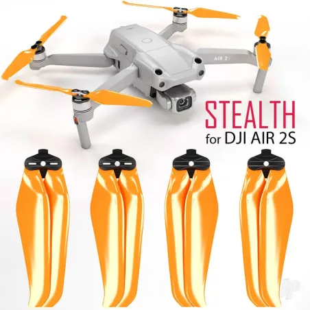 Master Airscrew MR-Air 2S -7.2x3.8 Prop Set x4 Orange