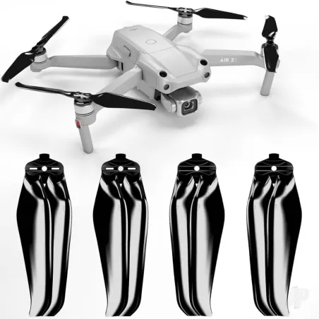 Master Airscrew MR-Air 2S -7.2x3.8 Prop Set x4 Black