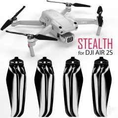 Master Airscrew MR-Air 2S -7.2x3.8 Prop Set x4 Black