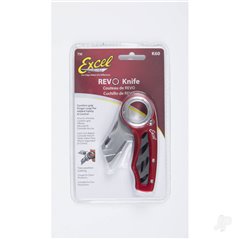 Excel K60 Revo Folding Utility Knife, Red (Carded)