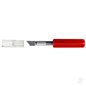 Excel K5 Knife, Heavy Duty Red Plastic Handle with Safety Cap (Carded)