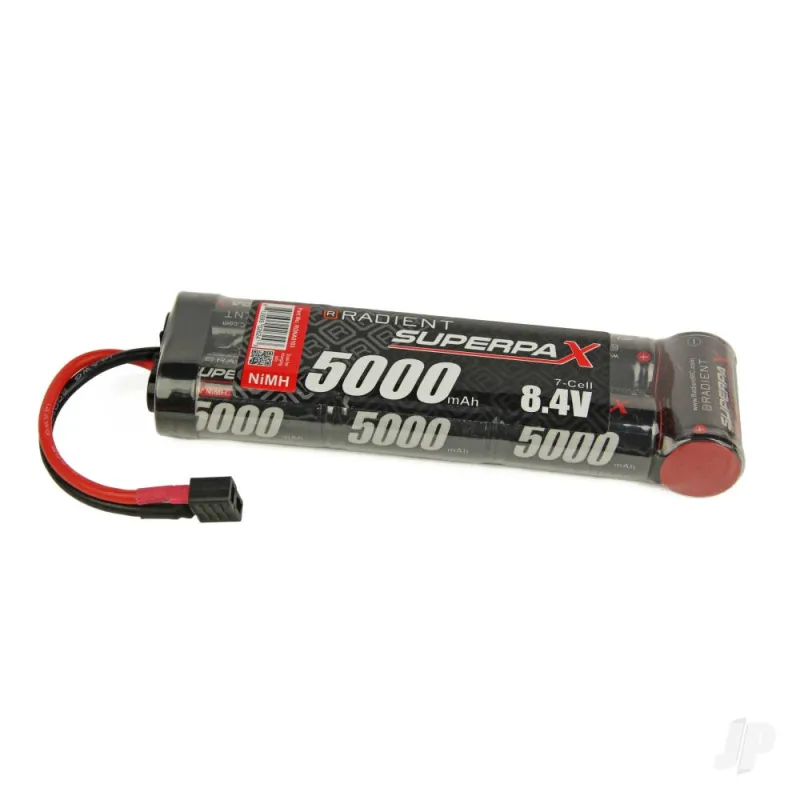 Radient NiMH 8.4V 5000mAh SC 6-1 Stick, Deans (HCT)