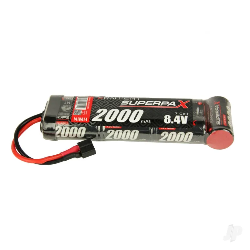 Radient NiMH 8.4V 2000mAh SC 6-1 Stick, Deans (HCT)