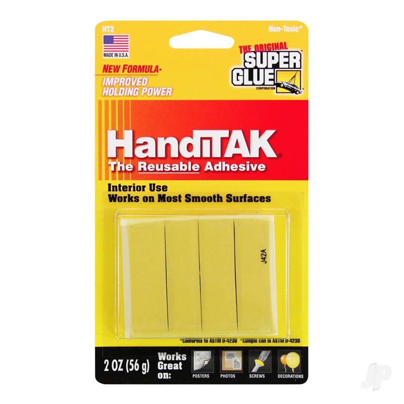 Super Glue Handi Tak Double Pack (2oz, 56g)