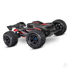 Traxxas Red, Sledge 1:8 4WD Brushless Electric Monster Truck (+ TQi 2-ch, TSM, VXL-6S)