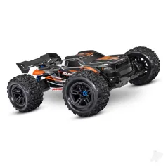 Traxxas Orange, Sledge 1:8 4WD Brushless Electric Monster Truck (+ TQi 2-ch, TSM, VXL-6S)