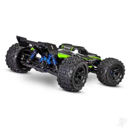 Traxxas Green, Sledge 1:8 4WD Brushless Electric Monster Truck (+ TQi 2-ch, TSM, VXL-6S)