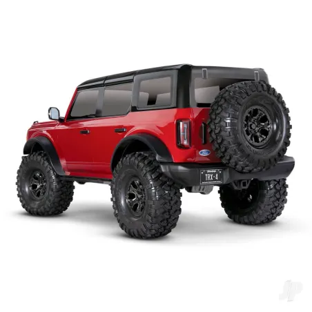 Traxxas Shadow Black TRX-4 2021 Ford Bronco 1:10 4X4 Electric Scale & Trail Crawler (+ TQi 4-ch, XL-5 HV, Titan 550)