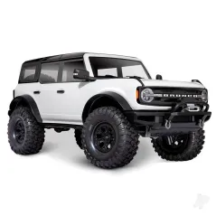 Traxxas Oxford White TRX-4 2021 Ford Bronco 1:10 4X4 Electric Scale & Trail Crawler (+ TQi 4-ch, XL-5 HV, Titan 550)