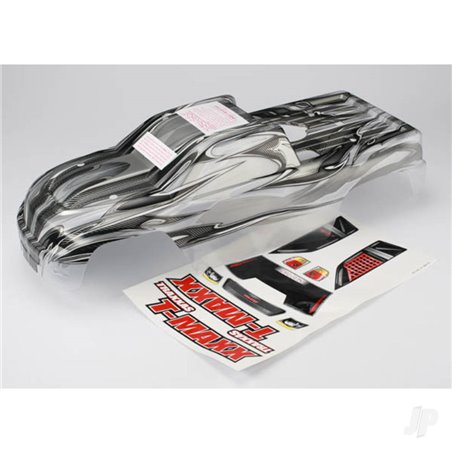Traxxas Body, T-Maxx, ProGraphix (Long wheelbase) (replacement for painted Body. Graphics are painted, requires paint and final 
