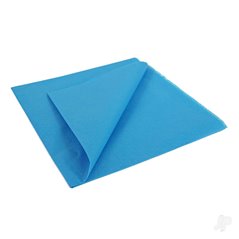 JP Mediterranean Blue Lightweight Tissue Covering Paper, 50x76cm, (5 Sheets)