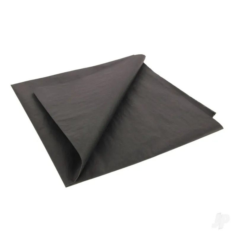 JP Stealth Black Lightweight Tissue Covering Paper, 50x76cm, (5 Sheets) JP Stealth Black Lightweight Tissue Covering Paper, 50x76cm, (5 Sheets)