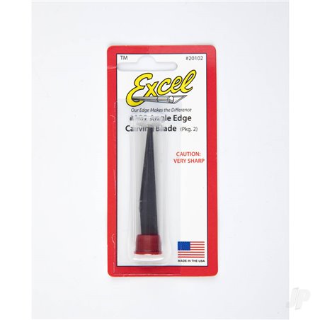 Excel Carving Blade, Angle Edge (2 pcs) (Carded)