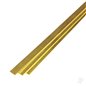K&S 1/4in Brass Strip .093in Thick (12in long)