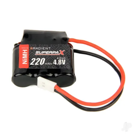 Radient NiMH 4.8V 220mAh 1-2AAA Flat 3-1, Micro Trekker, MIC