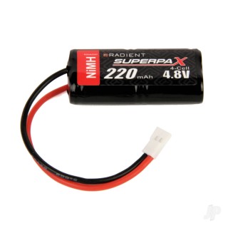 Radient NiMH 4.8V 220mAh 1-2AAA Stick, Micro SC, TR, ALL, MIC