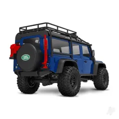 Traxxas TRX-4m Land Rover Defender 1:18 4WD Electric Trail Crawler, Blue (+ TQ, ECM-2.5, Titan 87T, 750mAh LiPo, USB charger)
