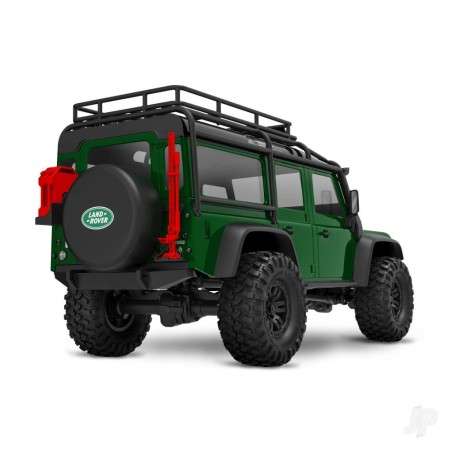 Traxxas TRX-4m Land Rover Defender 1:18 4WD Electric Trail Crawler, Green (+ TQ, ECM-2.5, Titan 87T, 750mAh LiPo, USB charger)
