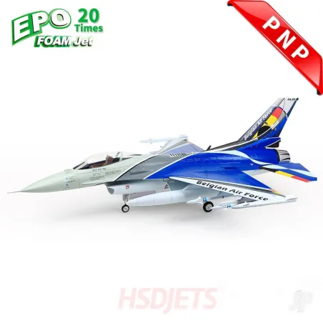 HSD Jets F-16 6kg Turbine Foam Jet, Belgium (PNP, no turbine)