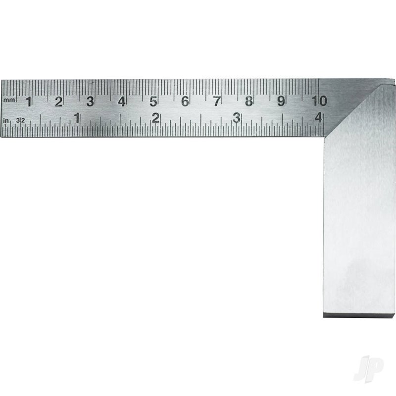 Excel 4in (10.16cm) Precision Carbon Steel Machine Square (Bulk)