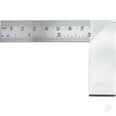Excel 3in (7.62cm) Precision Carbon Steel Machine Square (Bulk)