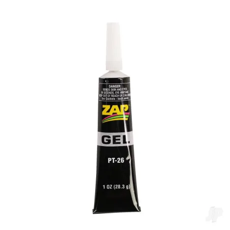 Zap Zap Gel CA no drip-suck back tube (1oz, 28.3g)