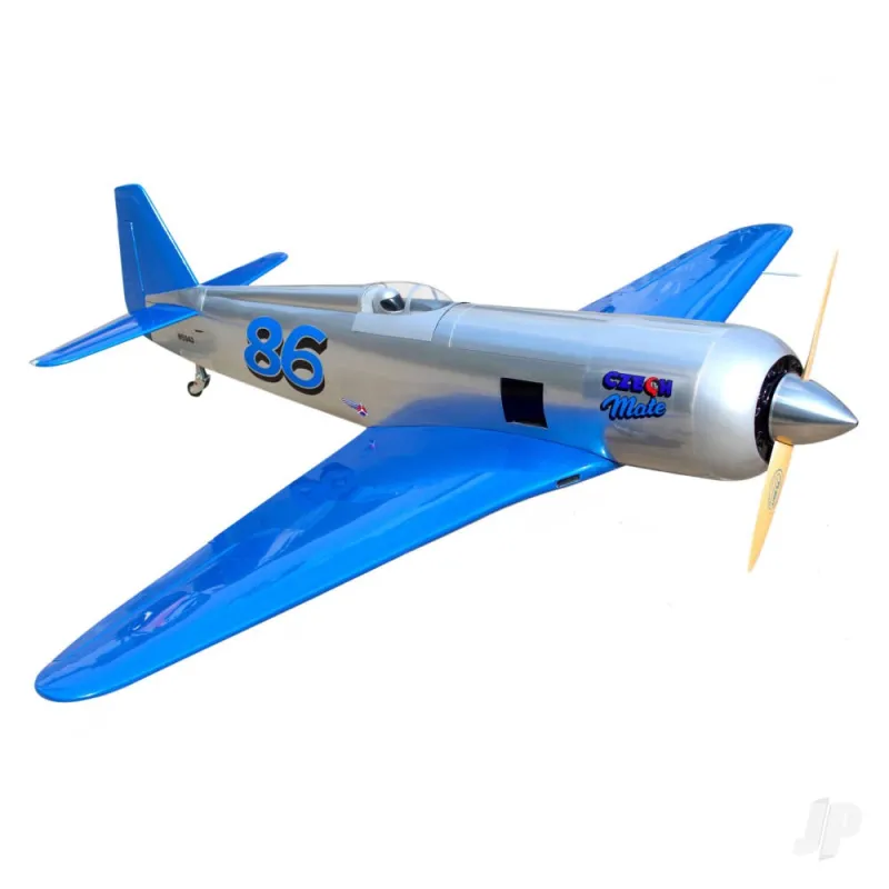 Seagull Reno YAK 11 Reno Racer (Czech Mate) 1.8m (71in) 35cc - Pearl Blue / Chrome