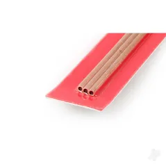 K&S 3/32in Copper Round Tube, .014in Wall (12in long) (3 pcs)