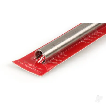 K&S 7/16in Stainless Steel Round Tube 22ga Wall (36in long) (Bulk Pack of 3 Items)