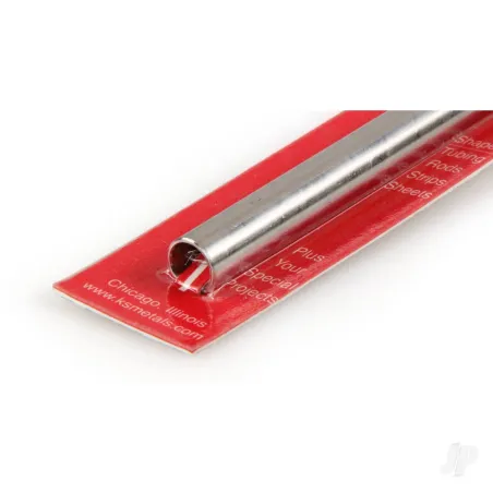 K&S 3/8in Stainless Steel Round Tube 22ga Wall (36in long) (Bulk Pack of 4 Items)
