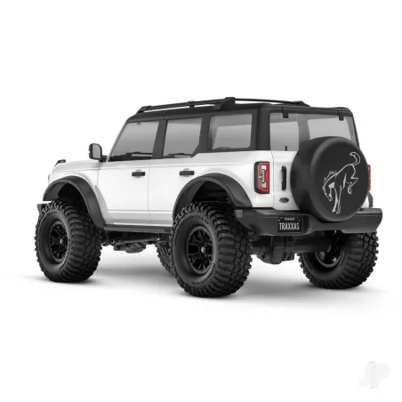 Traxxas TRX-4m Ford Bronco 1:18 4WD Electric Trail Crawler, White (+ TQ, ECM-2.5, Titan 87T, 750mAh LiPo, USB charger)