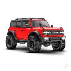 Traxxas TRX-4m Ford Bronco 1:18 4WD Electric Trail Crawler, Red (+ TQ, ECM-2.5, Titan 87T, 750mAh LiPo, USB charger)