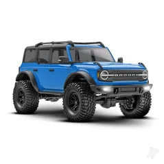 Traxxas TRX-4m Ford Bronco 1:18 4WD Electric Trail Crawler, Blue (+ TQ, ECM-2.5, Titan 87T, 750mAh LiPo, USB charger)