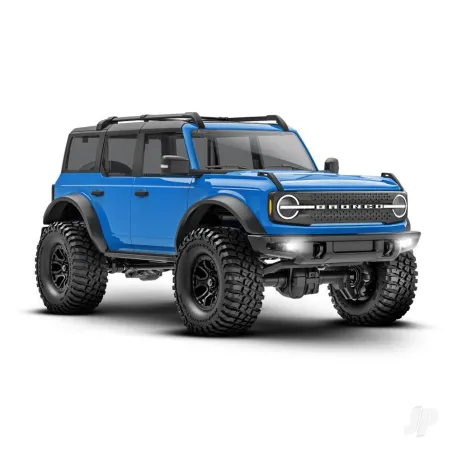 Traxxas TRX-4m Ford Bronco 1:18 4WD Electric Trail Crawler, Blue (+ TQ, ECM-2.5, Titan 87T, 750mAh LiPo, USB charger)